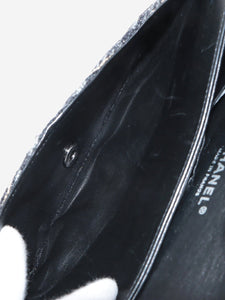 Chanel Black 2005-2006 medium Tweed Classic Double Flap