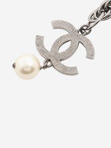 Chanel Silver Coco Mark chain belt