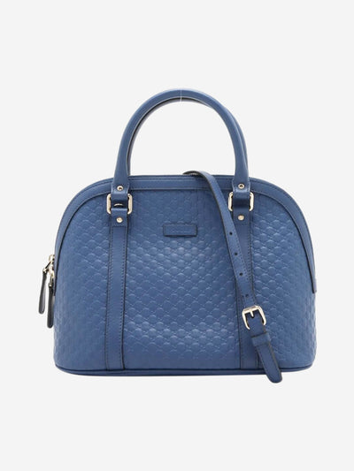 Gucci Blue micro Guccissima leather 2way bag Shoulder bags Gucci