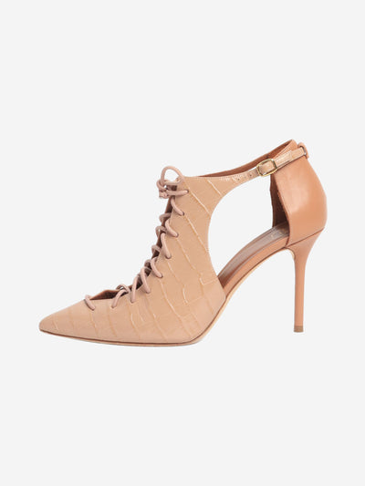 Neutral lace up heels - size EU 40 (UK 7) Heels Malone Souliers