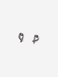Tiffany & Co. Silver Love Heart earrings