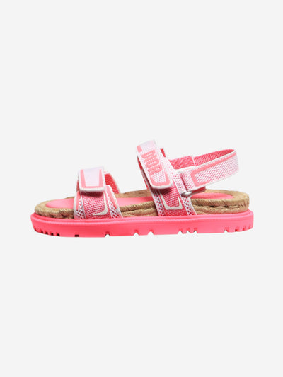 Hot pink Dioract sandals - size EU 37 (UK 4) Flat Sandals Christian Dior