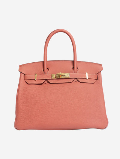 Lobster 2013 Birkin 30 bag in Clemence leather Top Handle Bags Hermes