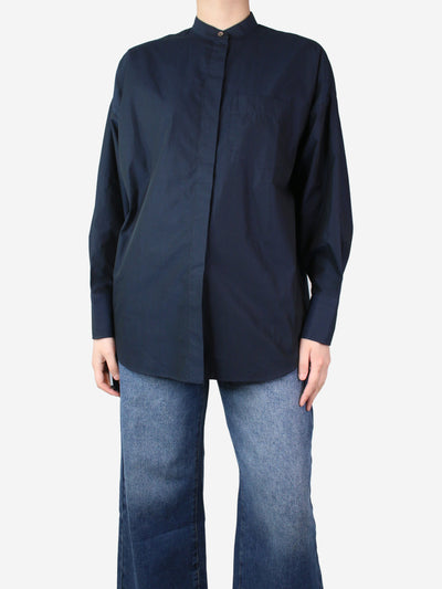 Navy blue pocket shirt - size XS