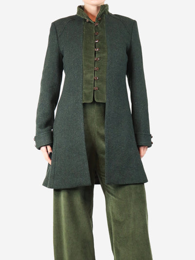 Green wool jacket and corduroy trousers set - size UK 14 Sets Maria De La Orden