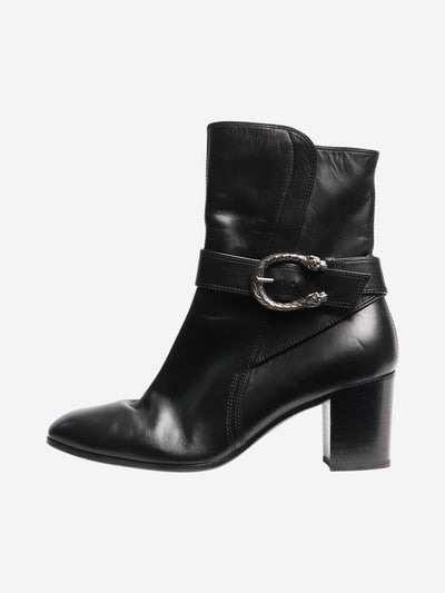 Black ankle boots with Dionysus buckle - size EU 39 (UK 6) Boots Gucci