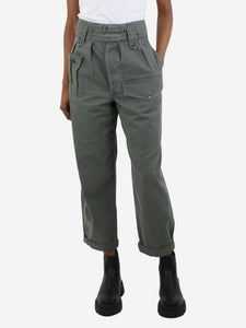 Saint Laurent Green pocket trousers - size FR 36