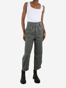 Saint Laurent Green pocket trousers - size FR 36