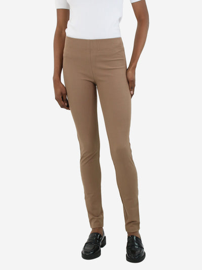 Light brown stretch leggings - size FR 36 Trousers Joseph 