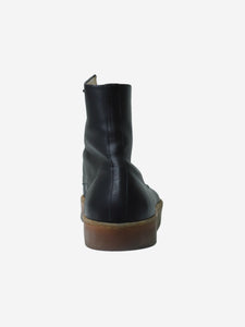 Gabriela Hearst Black lace-up boots - size EU 40.5 (UK 7.5)