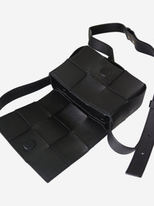 Bottega Veneta Black mini Cassette bag