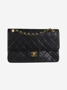 Chanel Black vintage 1986 medium Classic Double Flap bag