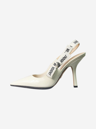 White J'Adior slingback pumps - size EU 37 Heels Christian Dior 