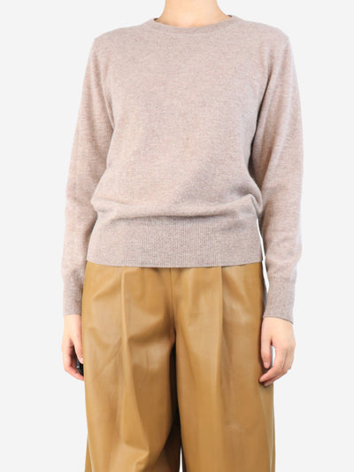 Neutral cashmere jumper - size S Knitwear We Norwegians