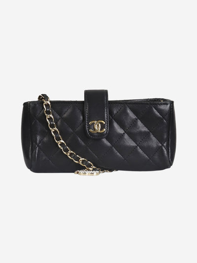 Black 2014 lambskin pouch bag Cross-body bags Chanel 