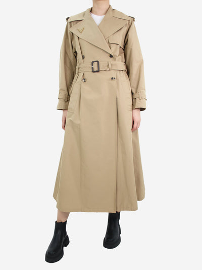Beige trench coat with belt - size IT 42 Coats & Jackets Valentino 