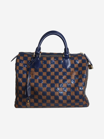 Brown 2013 Damier Paillettes Speedy 30 bag Top Handle Bags Louis Vuitton 