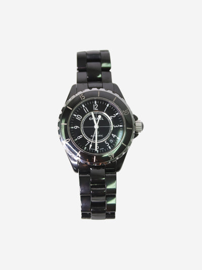 Black J12 Automatic watch Watches Chanel 