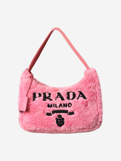 Pink Re-Edition 2000 terry mini bag Shoulder bags Prada 