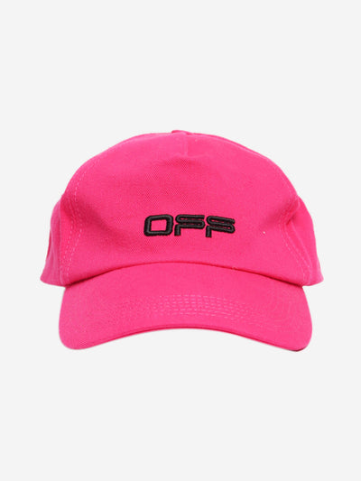 Fuchsia baseball cap Hats Off-White