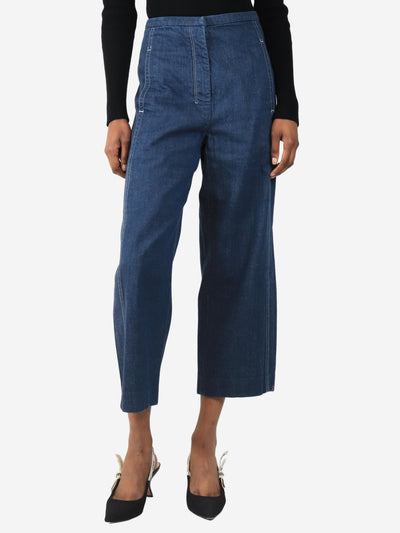 Blue cropped jeans - size UK 10 Trousers Lemaire