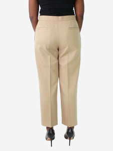 Jil Sander Neutral tailored trousers - size DE 42