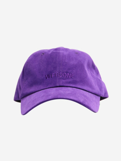 Purple baseball cap Hats WE11DONE