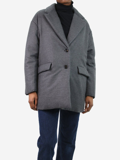 Grey padded jacket - size IT 38 Coats & Jackets Prada 