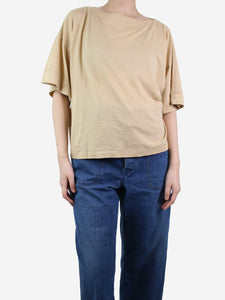 Marni Beige oversized t-shirt - size UK 10