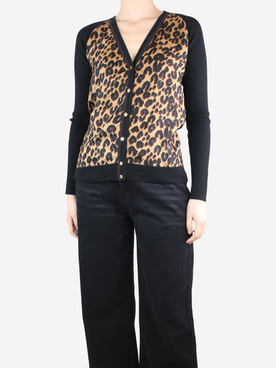 Leopard print cardigan - size M