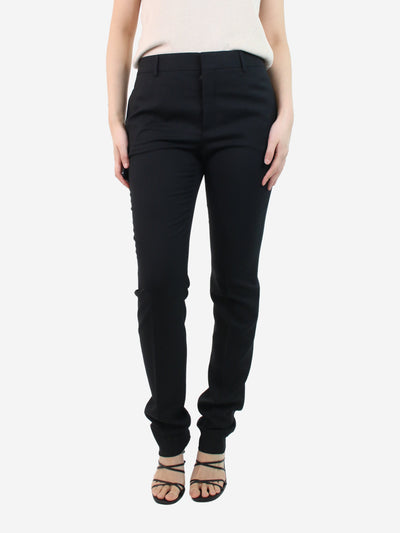Black tailored trousers - size UK 10 Trousers Saint Laurent 