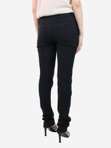 Saint Laurent Black tailored trousers - size UK 10