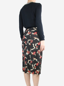 Marni Black bejewelled-collar cardigan - size UK 6