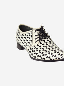 Miu Miu White interwoven shoes - size EU 36.5