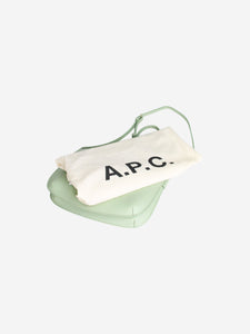 A.P.C. Pastel green Sac Sarah crossbody bag