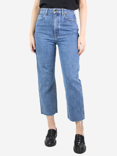 Blue straight-leg Abigail jeans - size UK 12 Trousers Khaite 