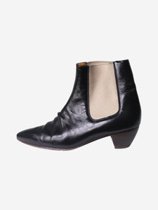 Celine Black leather ankle boots - size EU 38