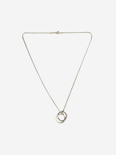Silver Ring pendant Necklaces Tiffany & Co. 