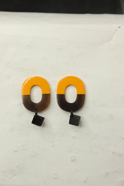 Orange Isthme earrings Earrings Hermes 