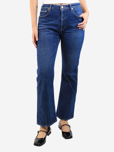 Blue mid-rise slim-fit jeans - size UK 10 Trousers Tu Es Mon Tresor