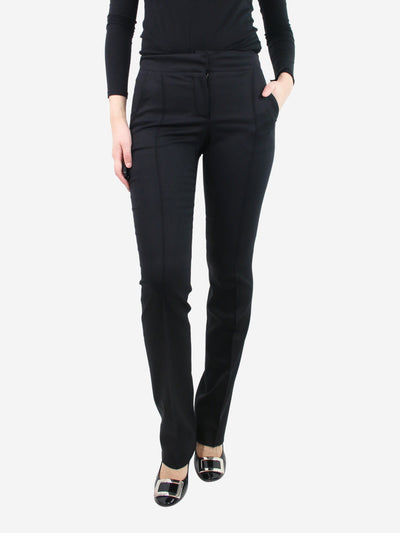 Black tailored trousers - size UK 8 Trousers Celine 