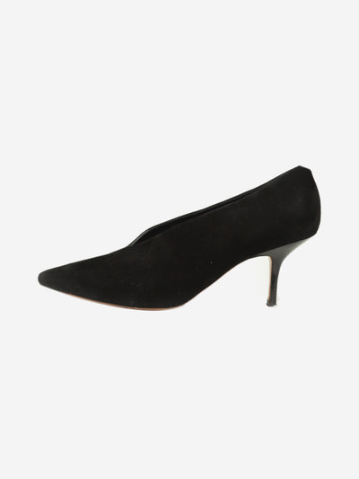 Black pointed toe suede heels - size EU 38 Heels Celine 