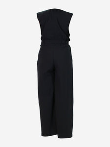 Brunello Cucinelli Black sleeveless jumpsuit - size M