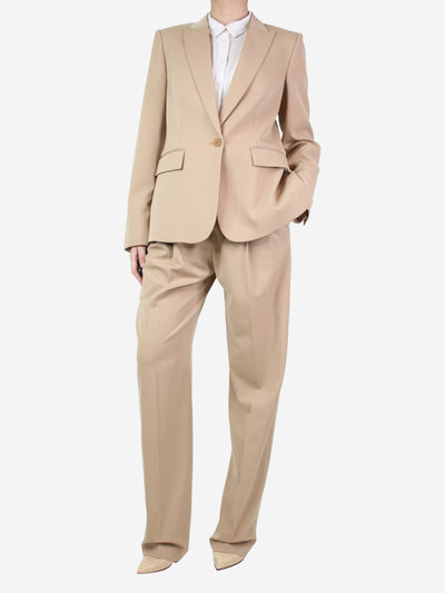 Beige jacket and trouser set - size UK 12 Sets Stella McCartney 