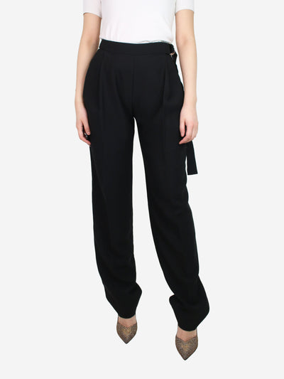 Black pleated trousers - size UK 6 Trousers Carven 