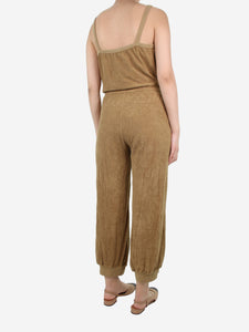 Suzie Kondi Brown jumpsuit - size S