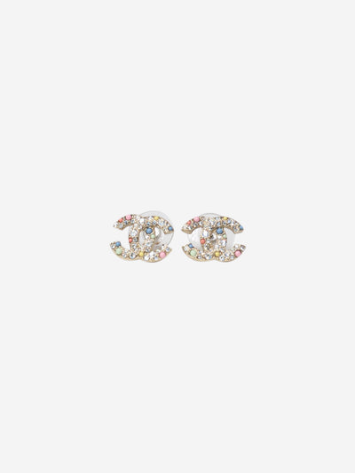 Chanel Multi bejewelled CC stud earrings - size Earrings Chanel 