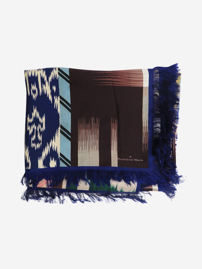Multicolour silk scarf Scarves Pierre-Louis Mascia