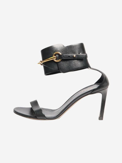 Black heeled sandals - size EU 37 (UK 4) Heels Gucci