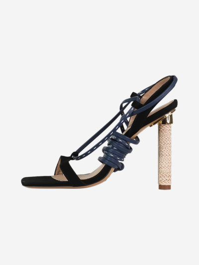 Black suede sandal heels - size EU 36 Heels Jacquemus 
